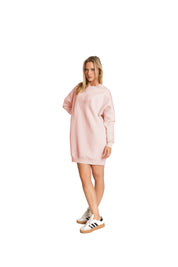 Malelions Women Essentials Sweater Dress | Light Pink