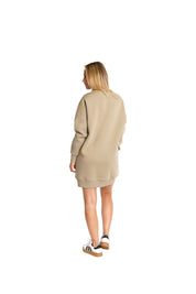 Malelions Women Essentials Sweater Dress | Taupe