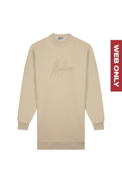 Malelions Women Essentials Sweater Dress | Taupe