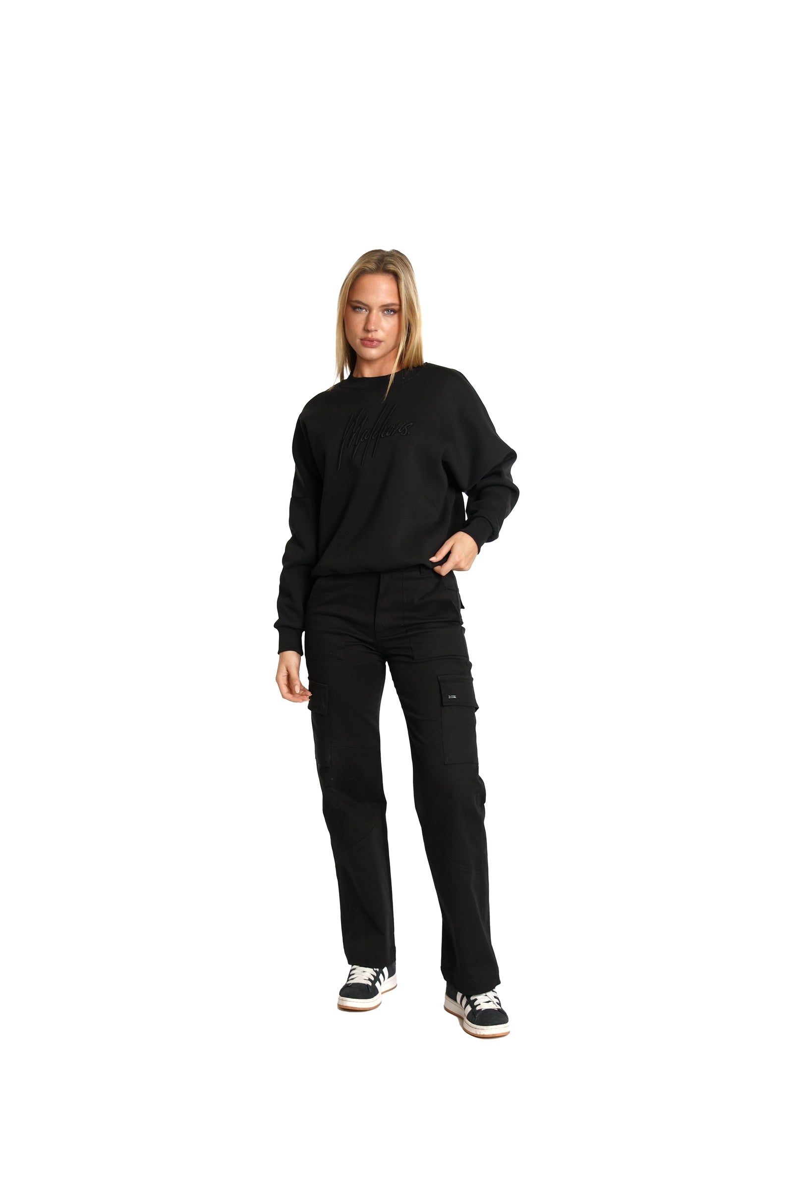 Malelions Women Essentials Sweater | Black