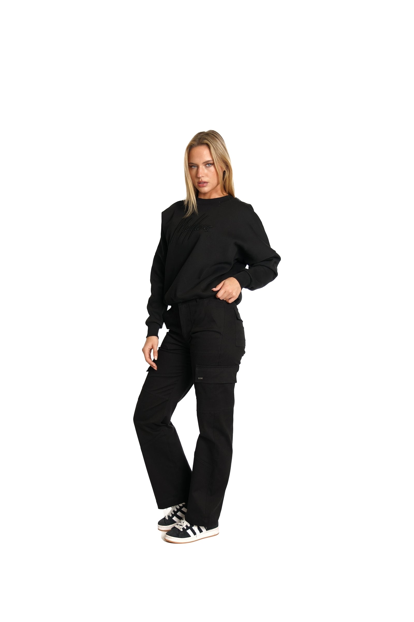 Malelions Women Essentials Sweater | Black