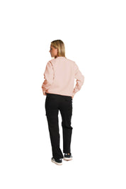 Malelions Women Essentials Sweater | Light Pink