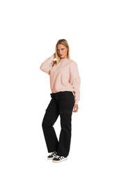 Malelions Women Essentials Sweater | Light Pink