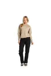 Malelions Women Essentials Sweater | Taupe