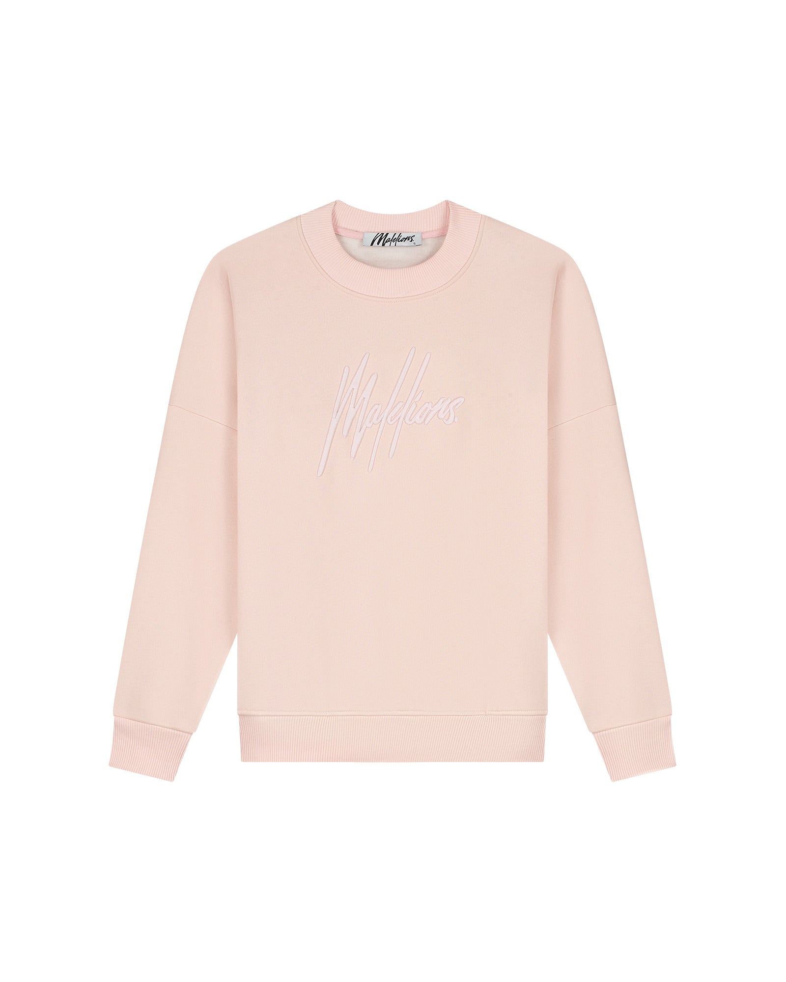 Malelions Women Essentials Sweater | Light Pink