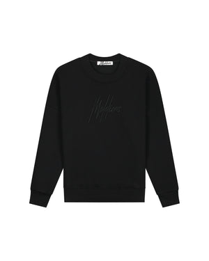 Malelions Women Essentials Sweater | Black