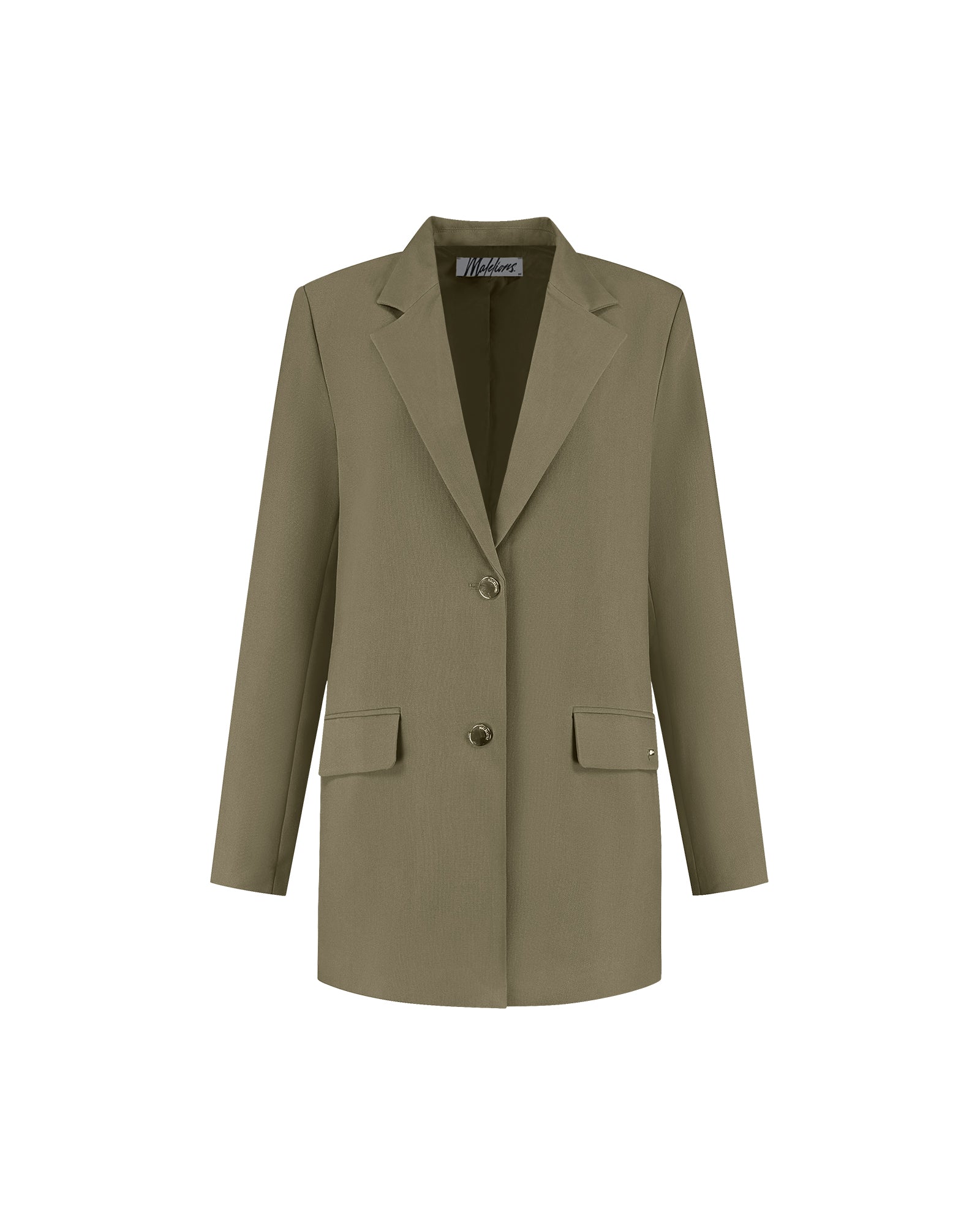 Malelions Women Kylie Oversized Blazer | Army Green