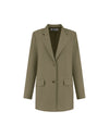  Malelions Women Kylie Oversized Blazer | Army Green