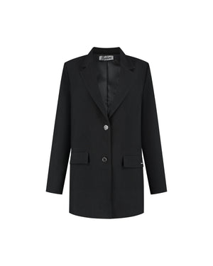 Malelions Women Kylie Oversized Blazer | Black