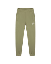Malelions Damen Cropped Signature Trainingsanzug | Armeegrün