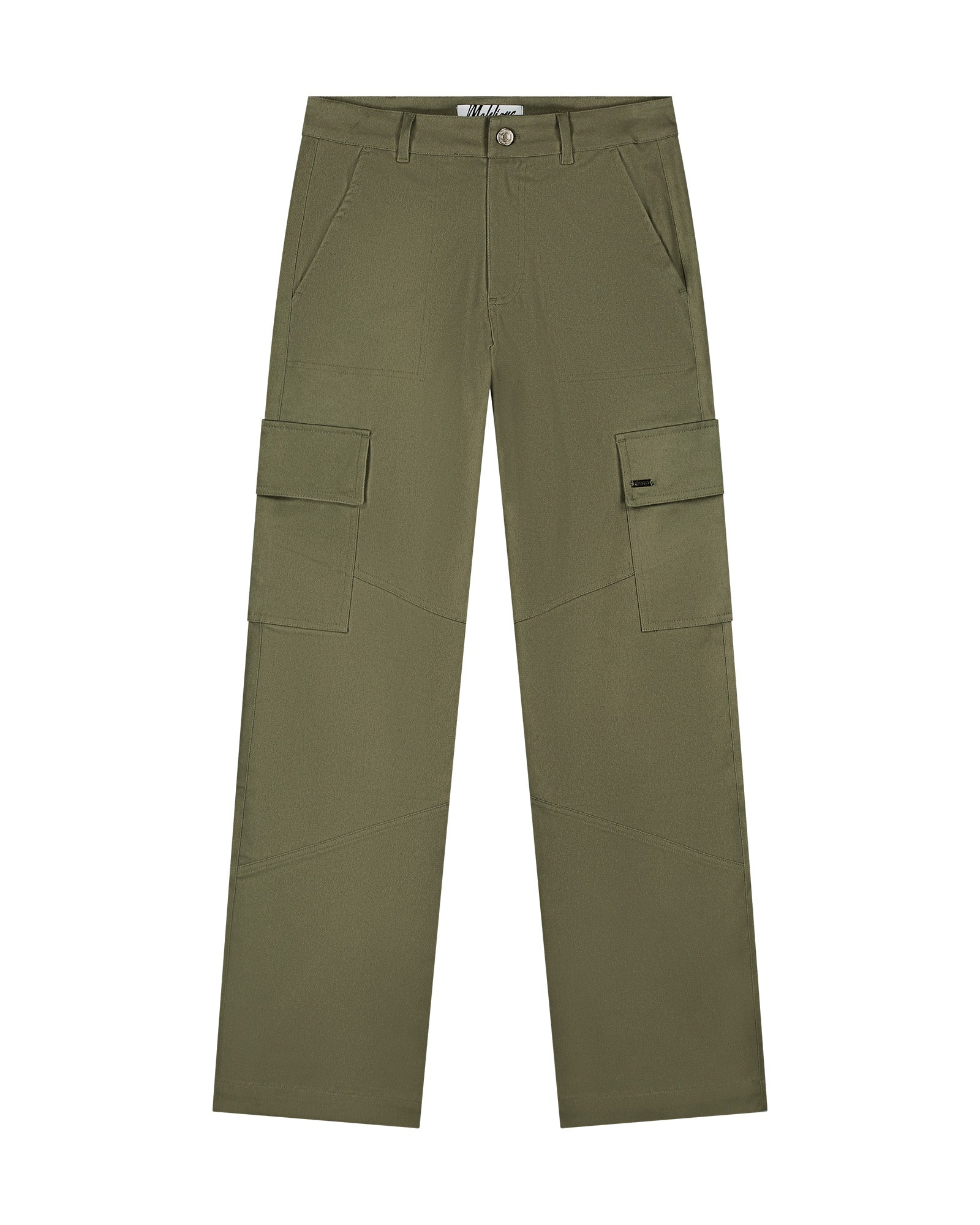 Malelions Women Straight Leg Cargo Pants | Army Green