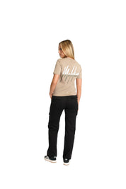 Malelions Women Kiki T-Shirt | Taupe