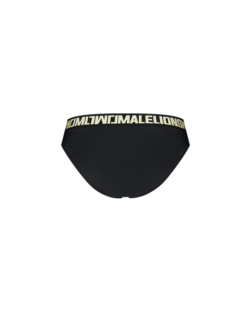 Malelions Women Venetian Bikini Bottom | Black