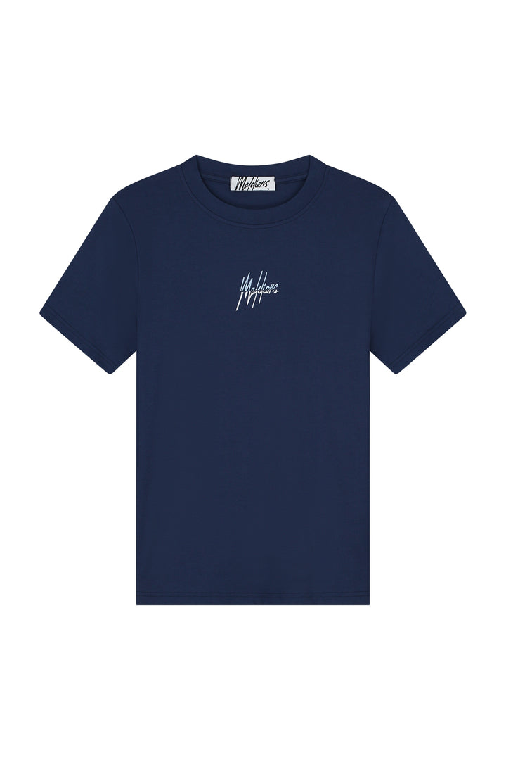 MD1-HS25-01_455_Malelions_Women_Kiki_T-Shirt_Midnight_Blue-Light_Blue_Front.jpg