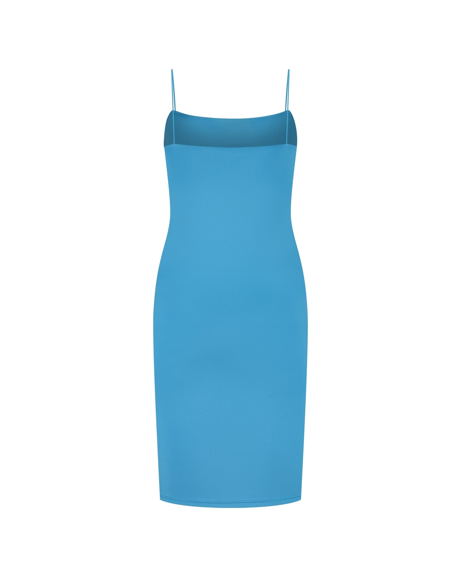 blue slip dress short Malelions Women - Azzurro Size Open:7 3/8 The Dress | The 6 in Hips 22069