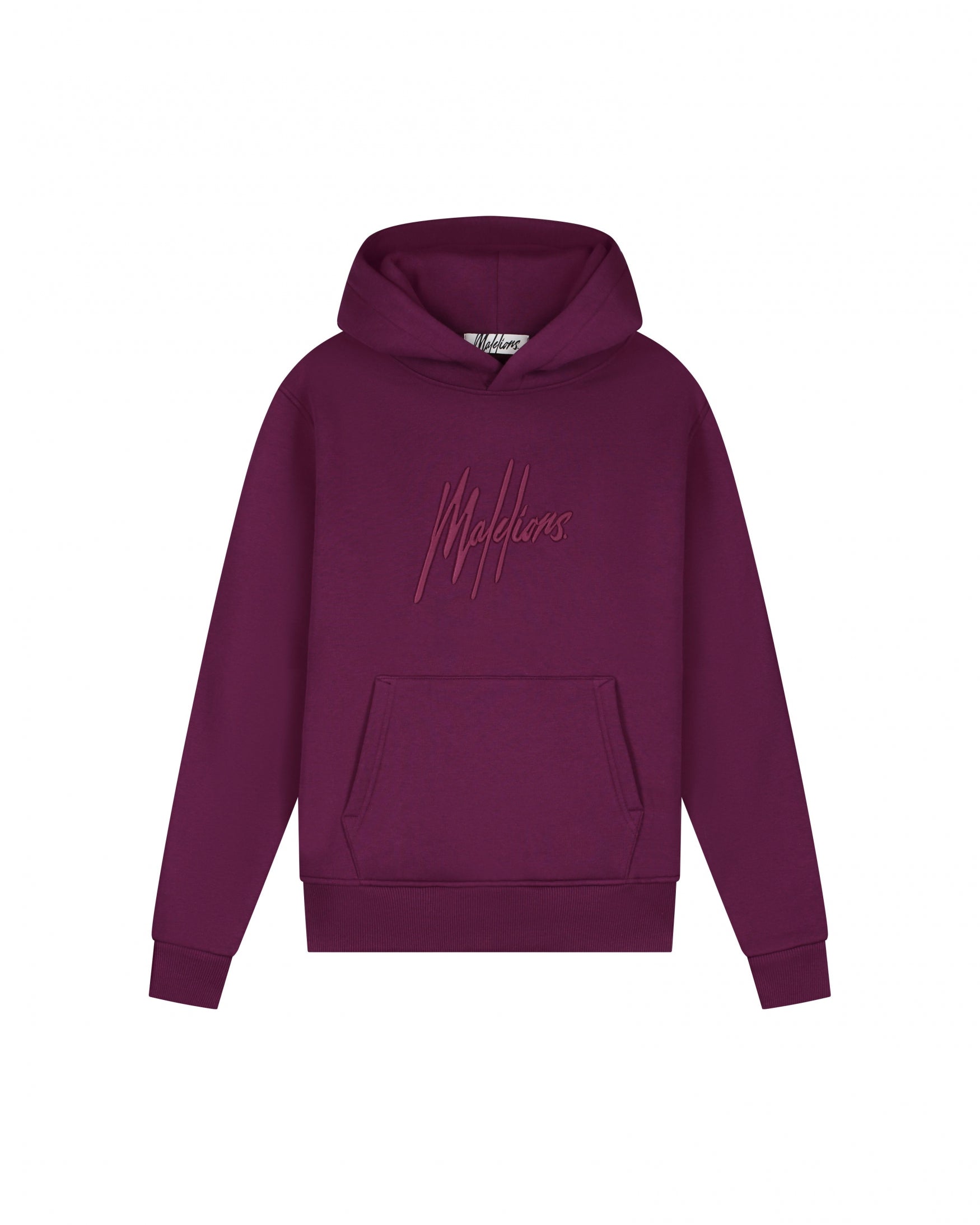  Malelions Women Essentials Hoodie | Aubergine