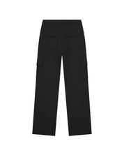 Malelions Women Straight Leg Cargo Pants | Black