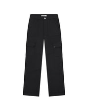 Malelions Women Straight Leg Cargo Pants | Black