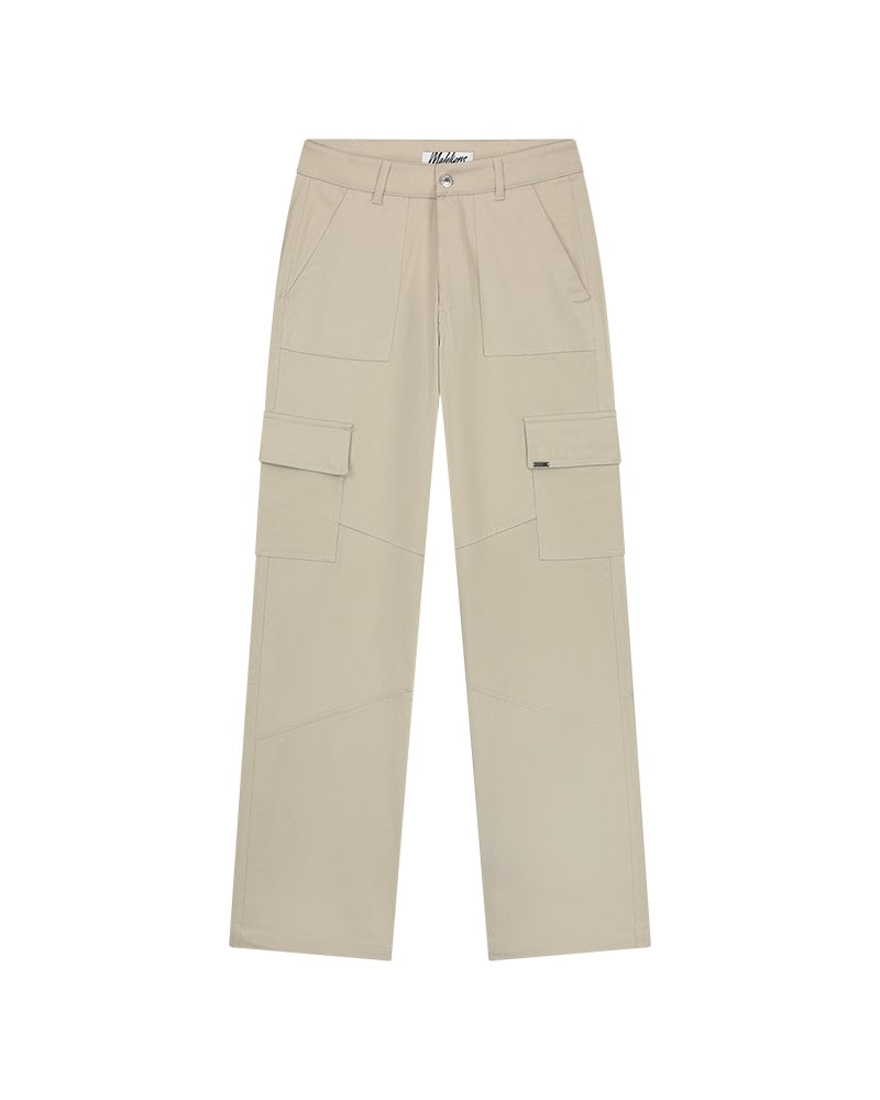  Malelions Women Straight Leg Cargo Pants | Clay