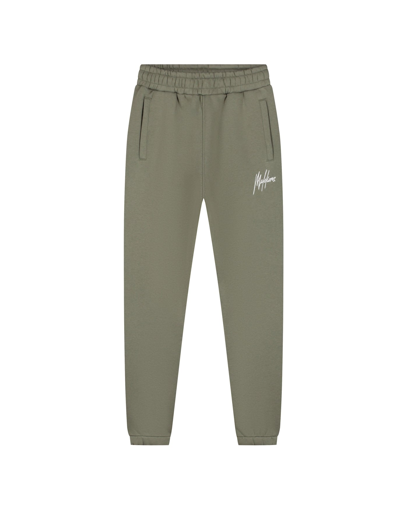  Malelions Women Signature Sweatpants | Army Green