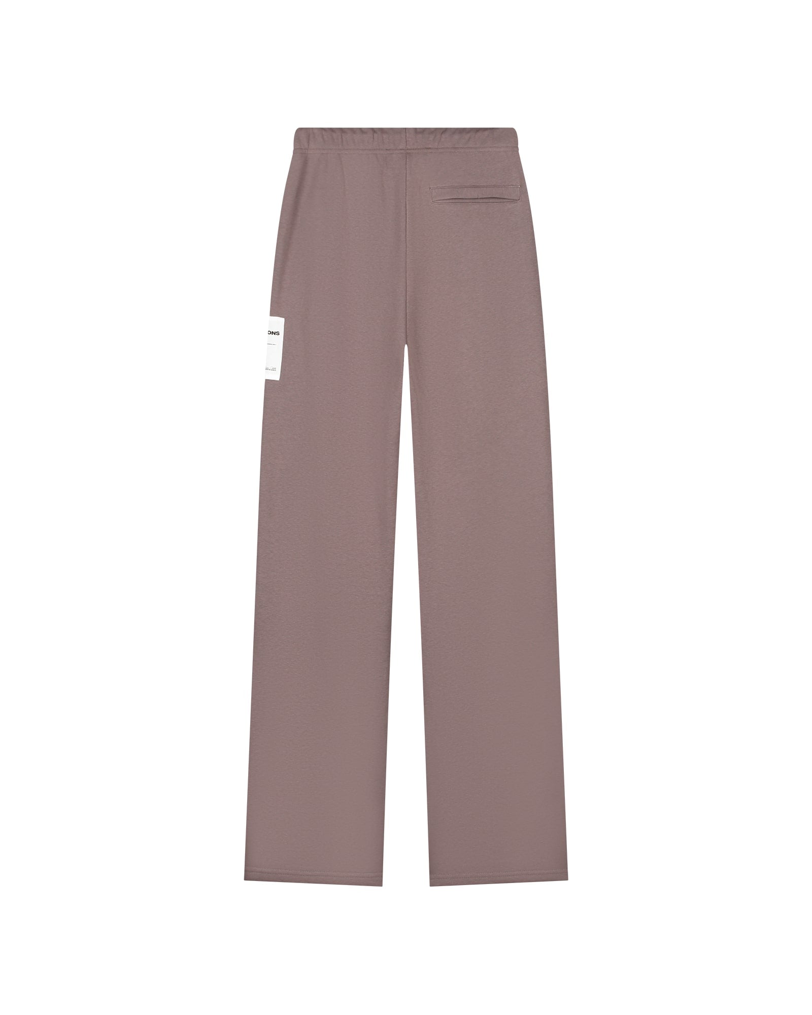 Malelions Women Label Straight Leg Sweatpants | Stone Brown