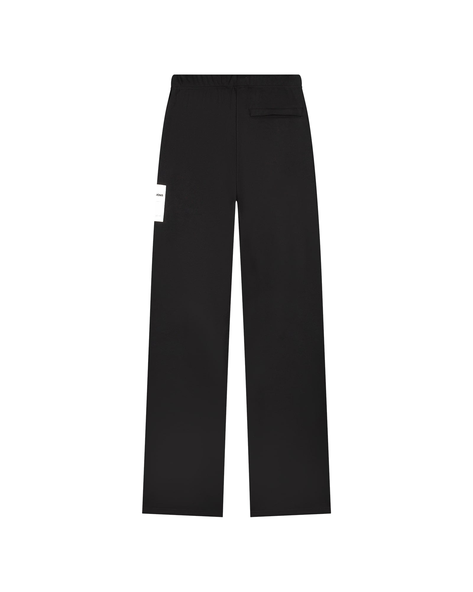 Malelions Women Label Straight Leg Sweatpants | Black