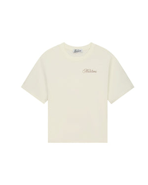Malelions Women Kylie T-Shirt | Off-White