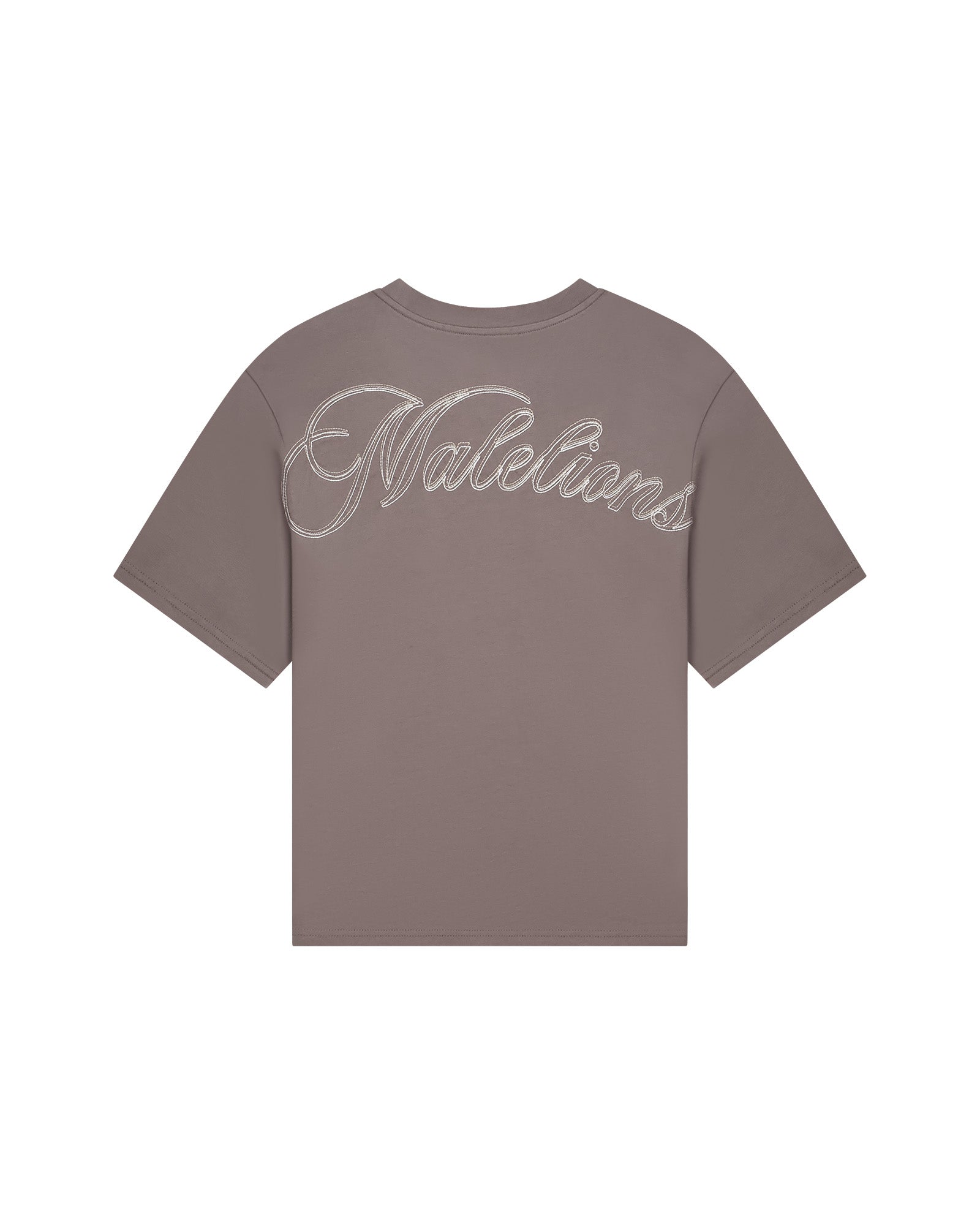 Malelions Women Kylie T-Shirt | Stone Brown