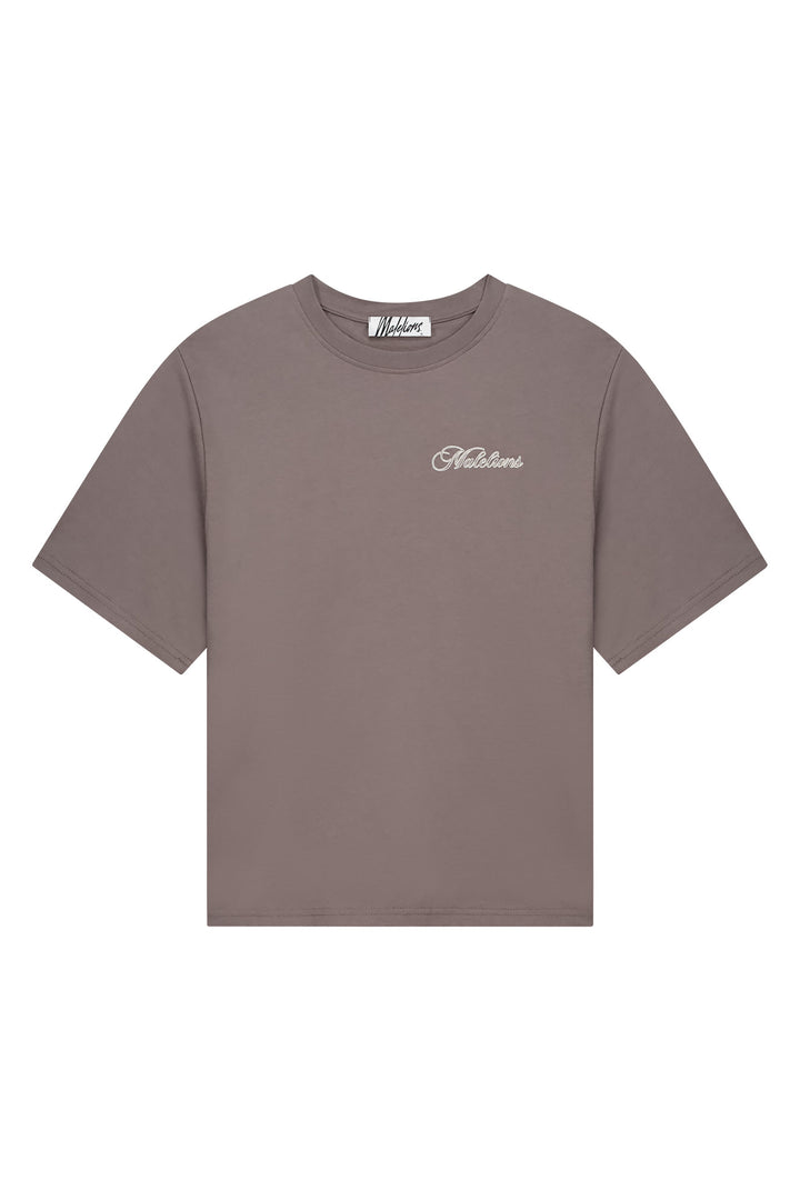MD1_AW25_07_628_Malelions_Women_Kylie_T-Shirt_Stone_Brown_Front.jpg