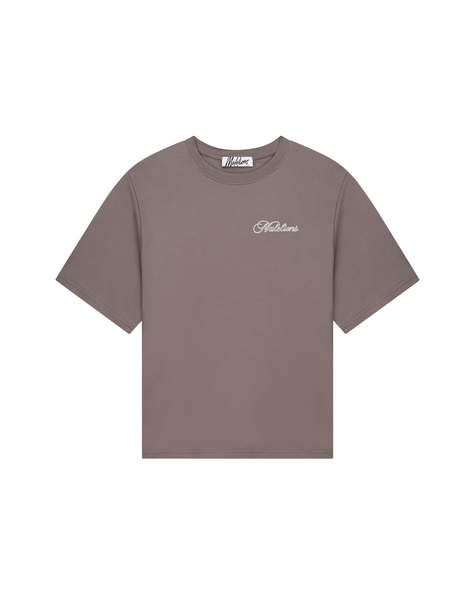 Malelions Women Kylie T-Shirt | Stone Brown