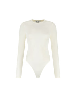 Malelions Women Crewneck Bodysuit | Off-White