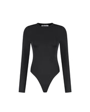 Malelions Women Crewneck Bodysuit | Black