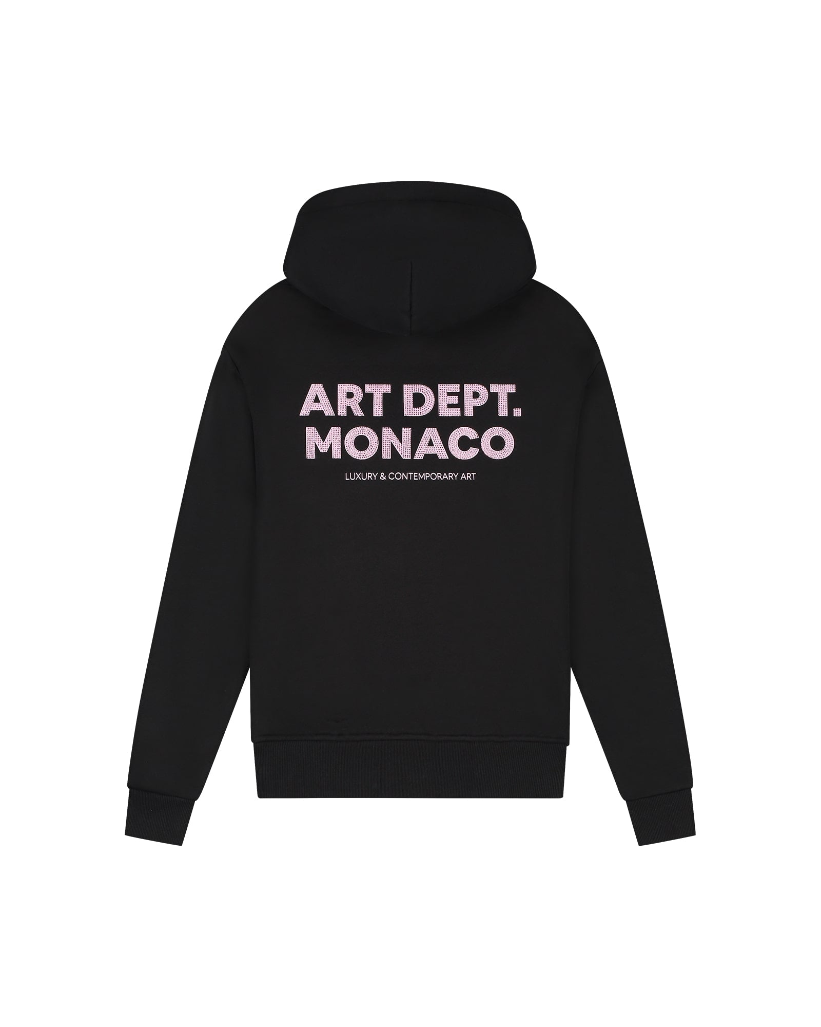 Malelions Women Rhinestone Hoodie | Black