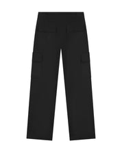 Malelions Women Straight Leg Cargo Pants | Black