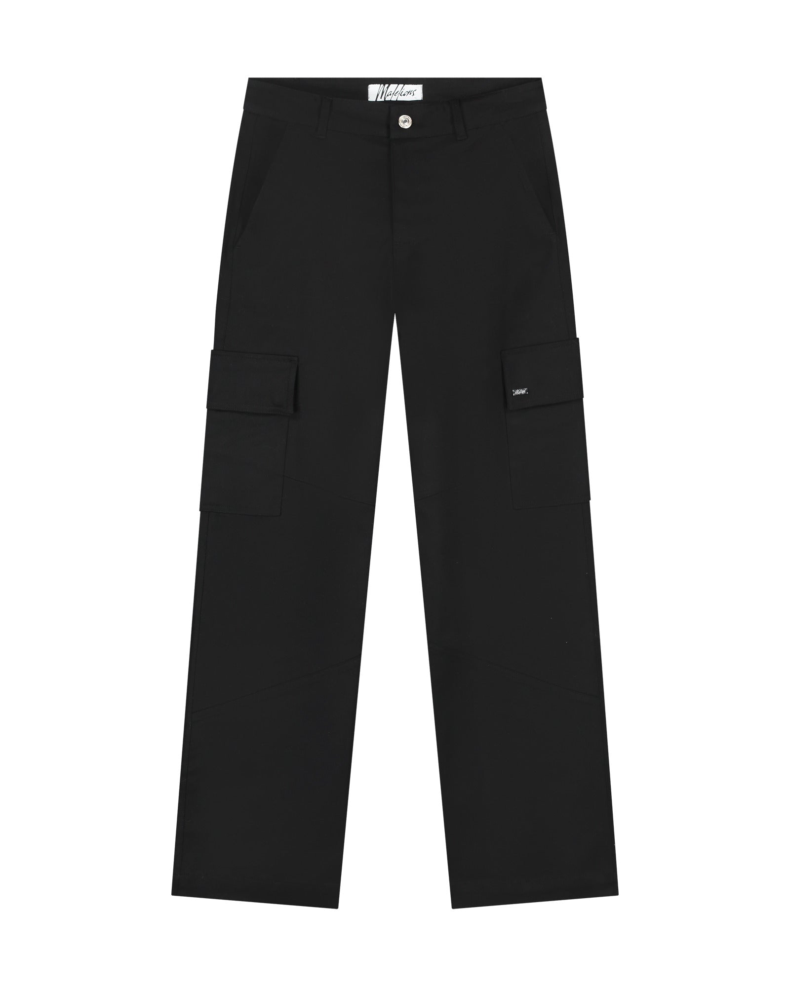 Malelions Women Straight Leg Cargo Pants | Black