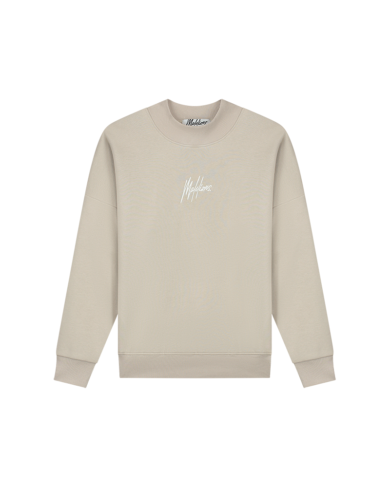  Malelions Women Kylie Sweater | Taupe