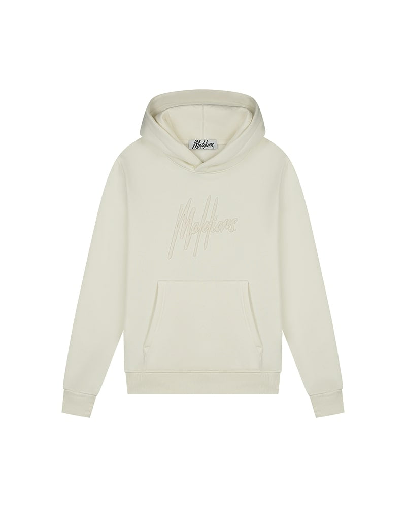  Malelions Women Essentials Hoodie | Off White