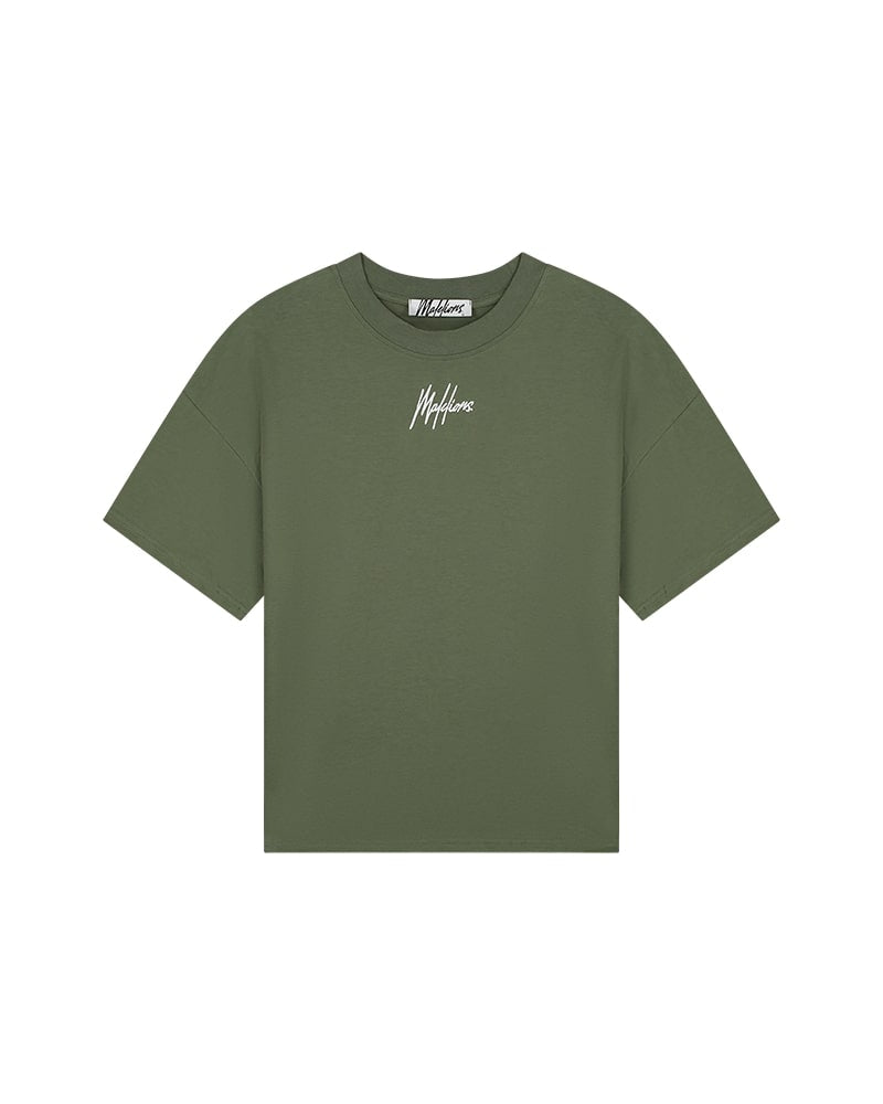  Malelions Women Kylie T-Shirt | Army Green