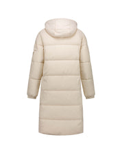 Malelions Women Signature Long Puffer Jacket | Off-White