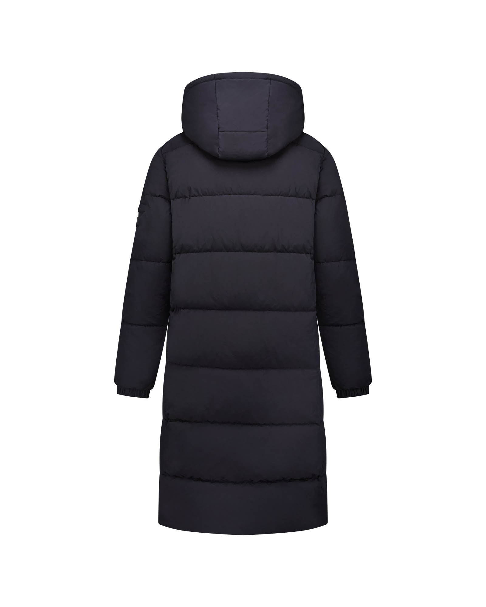 Malelions Women Signature Long Puffer Jacket | Black