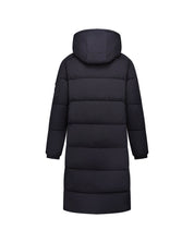 Malelions Women Signature Long Puffer Jacket | Black