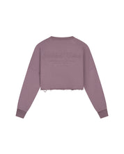 Malelions Women Cropped Gallery Sweater | Charcoal