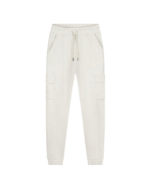 Malelions Women Gallery Cargo Sweatpants | Gray Melange