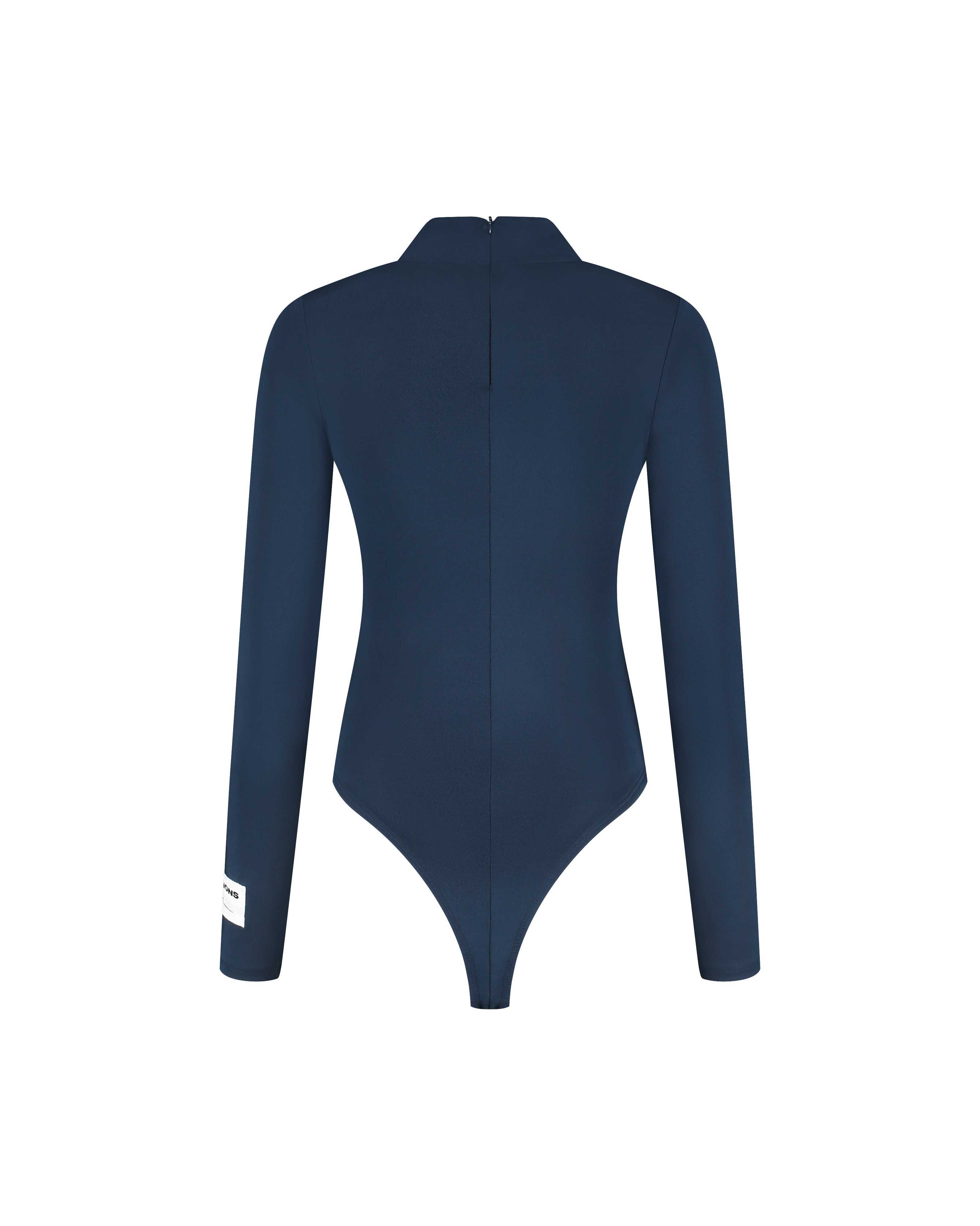 Malelions Women Label Bodysuit | Midnight Blue