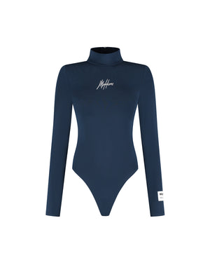 Malelions Women Label Bodysuit | Midnight Blue