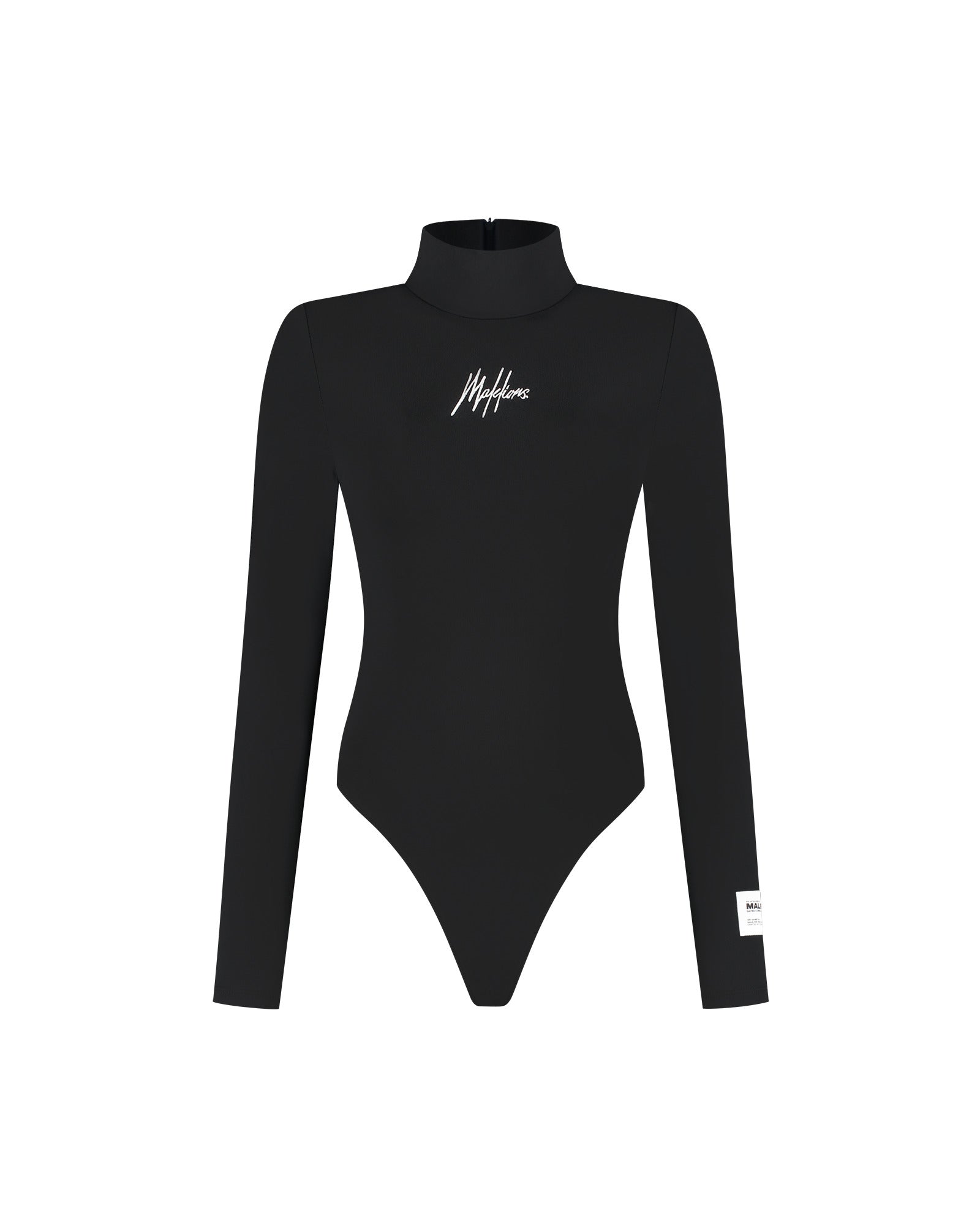 Malelions Women Label Bodysuit - zwart - Malelions
