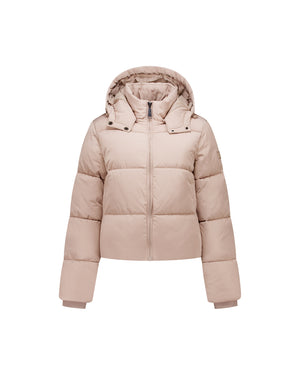 Malelions Women Signature Puffer Jacket | Clay