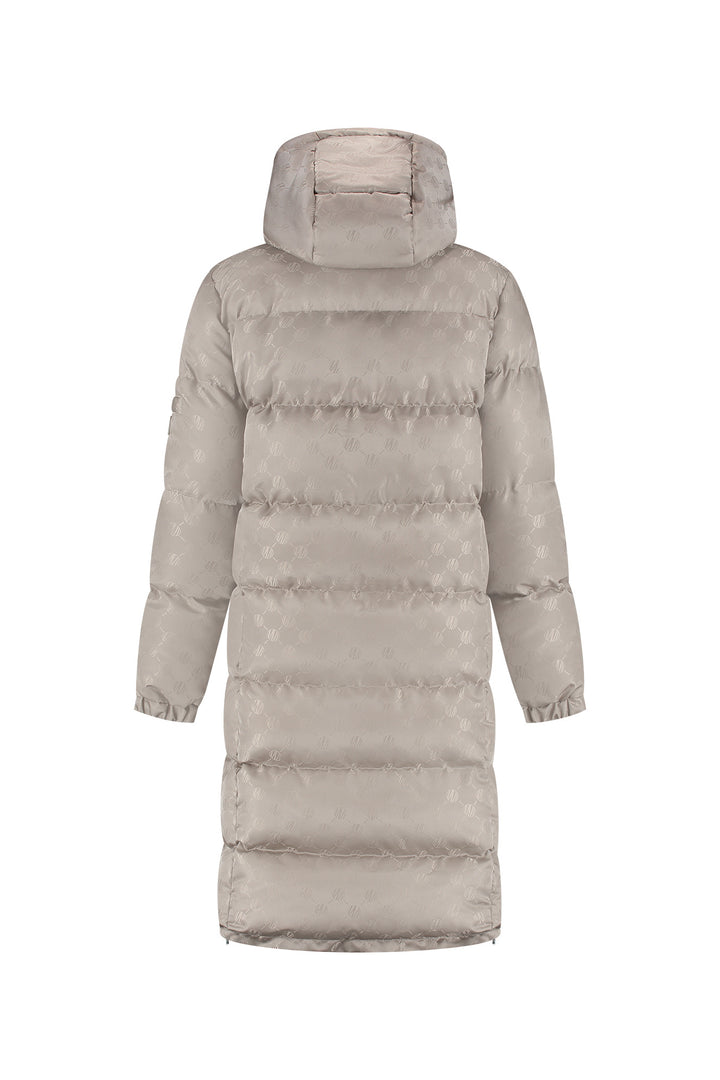 MD2-AW25-31_872_Malelions_Women_Monogram_Long_Puffer_Jacket_Dark_Taupe_Back.jpg