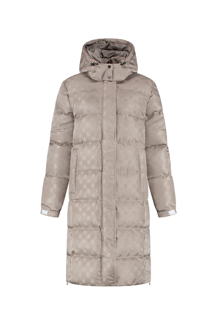 MD2-AW25-31_872_Malelions_Women_Monogram_Long_Puffer_Jacket_Dark_Taupe_Front.jpg