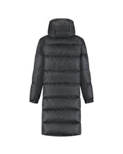 Malelions Women Monogram Long Puffer Jacket | Black